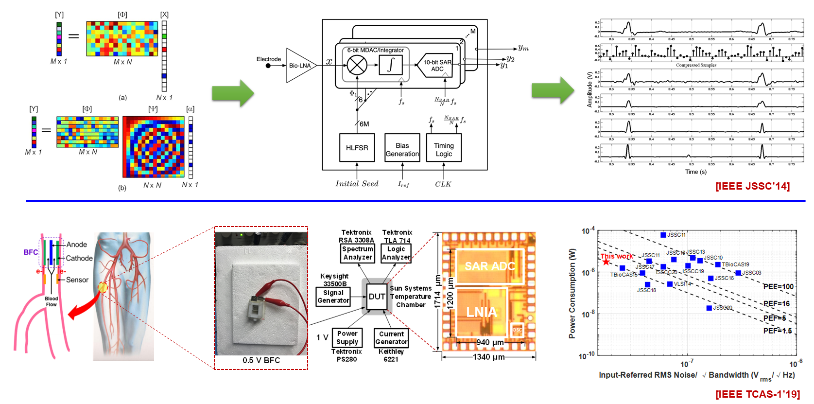 Compressive Sensing and BioFuel Cell